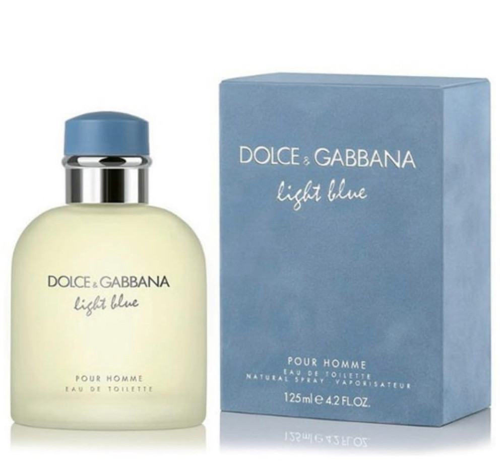 Мужская туалетная вода Dolce Gabbana Light Blue edt 125ml - фото 1 - id-p212446518