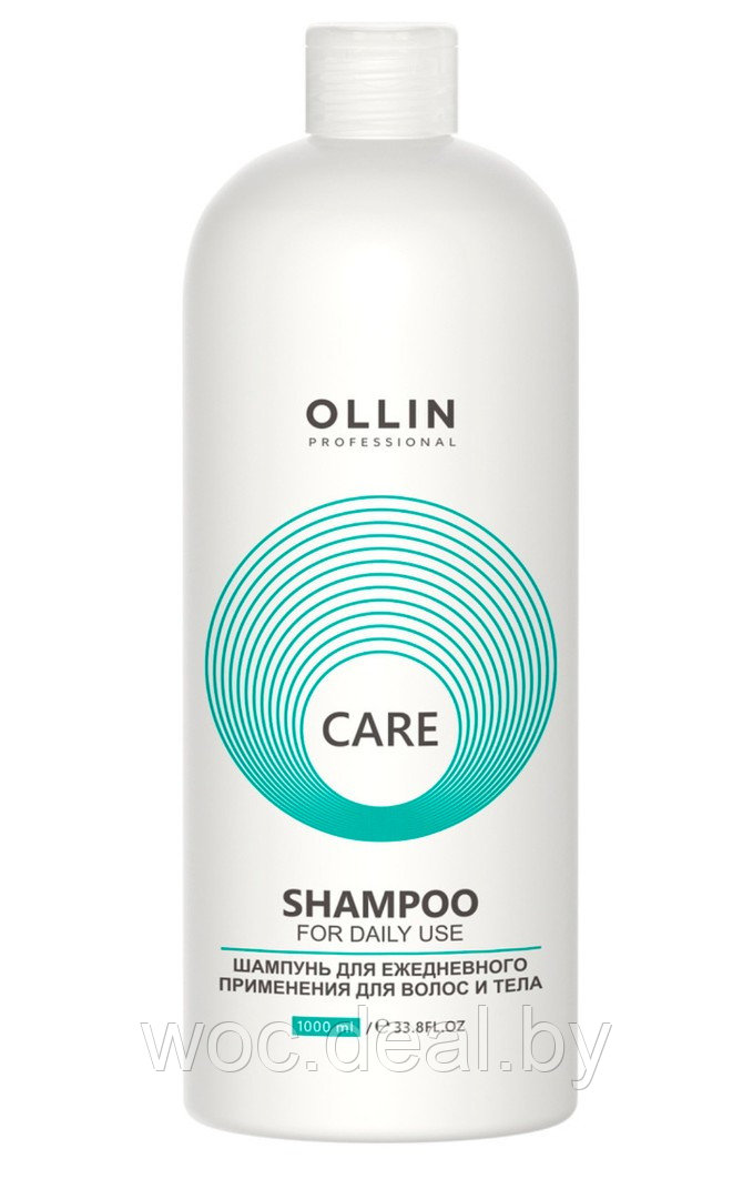 Ollin Шампунь для ежедневного применения для волос и тела For Daily Use Care, 1000 мл