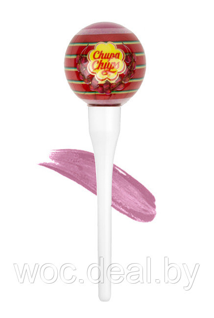 Chupa Chups Жидкая помада-тинт со стойким пигментом Lip Locker, 7 г, Cherry - фото 1 - id-p212445949