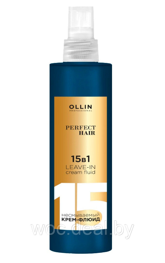 Ollin Несмываемый крем-флюид 15 в 1 Perfect Hair, 250 мл - фото 1 - id-p212444212