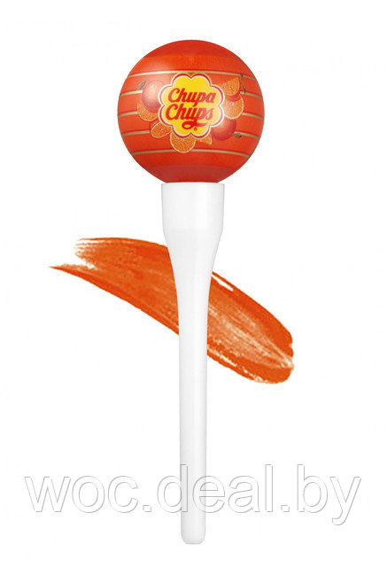 Chupa Chups Жидкая помада-тинт со стойким пигментом Lip Locker, 7 г, Orange - фото 1 - id-p212445952