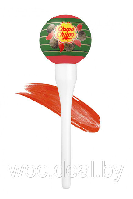 Chupa Chups Жидкая помада-тинт со стойким пигментом Lip Locker, 7 г, Watermelon - фото 1 - id-p212445956