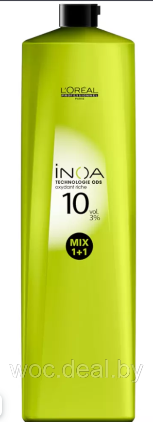 L'Oreal Professionnel Оксидант для смешивания с краской для волос INOA 3%, 1000 мл - фото 1 - id-p212445012