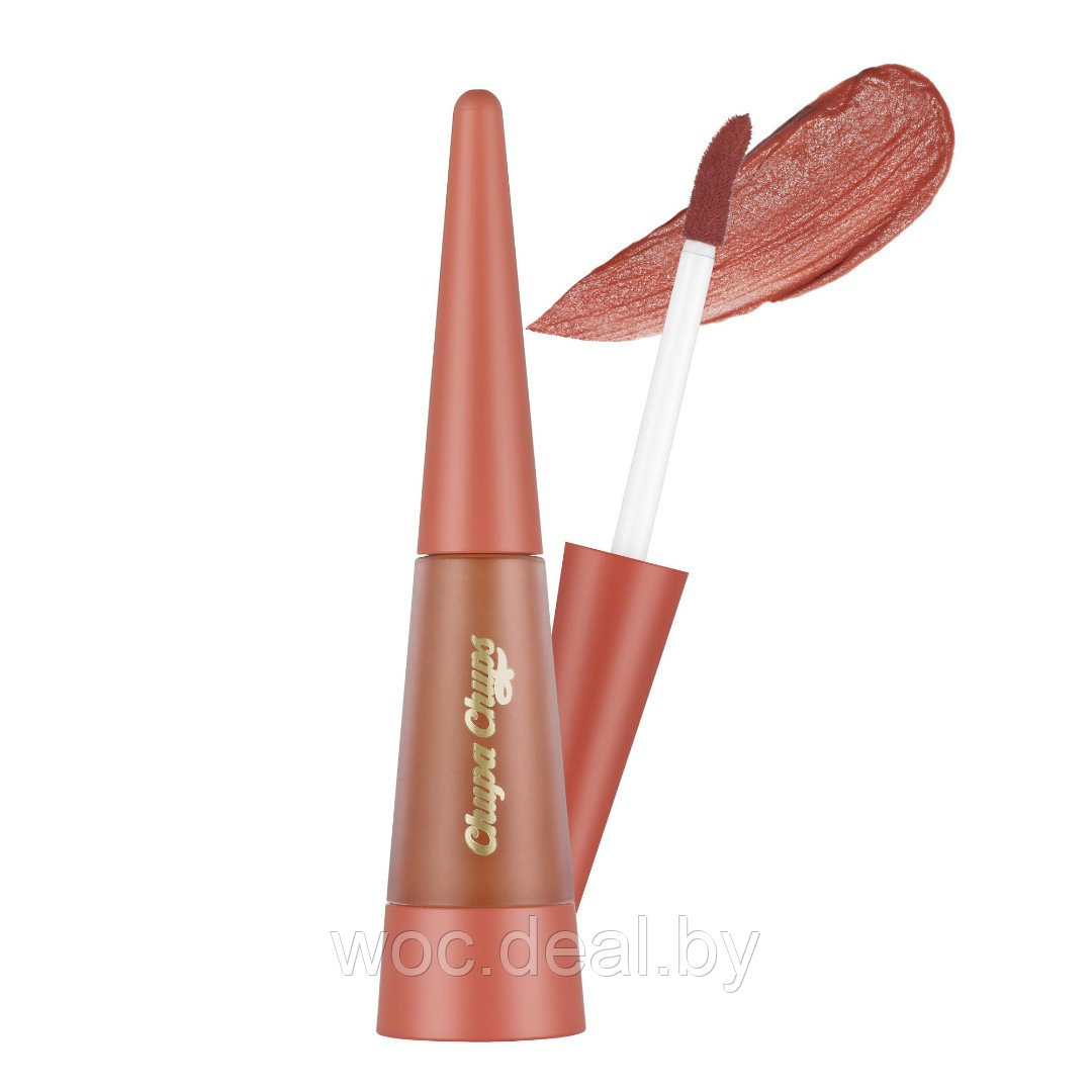 Chupa Chups Бархатистая помада-тинт Velvet Lip Tint, 5.5 г, Caramel Apple - фото 1 - id-p212445970