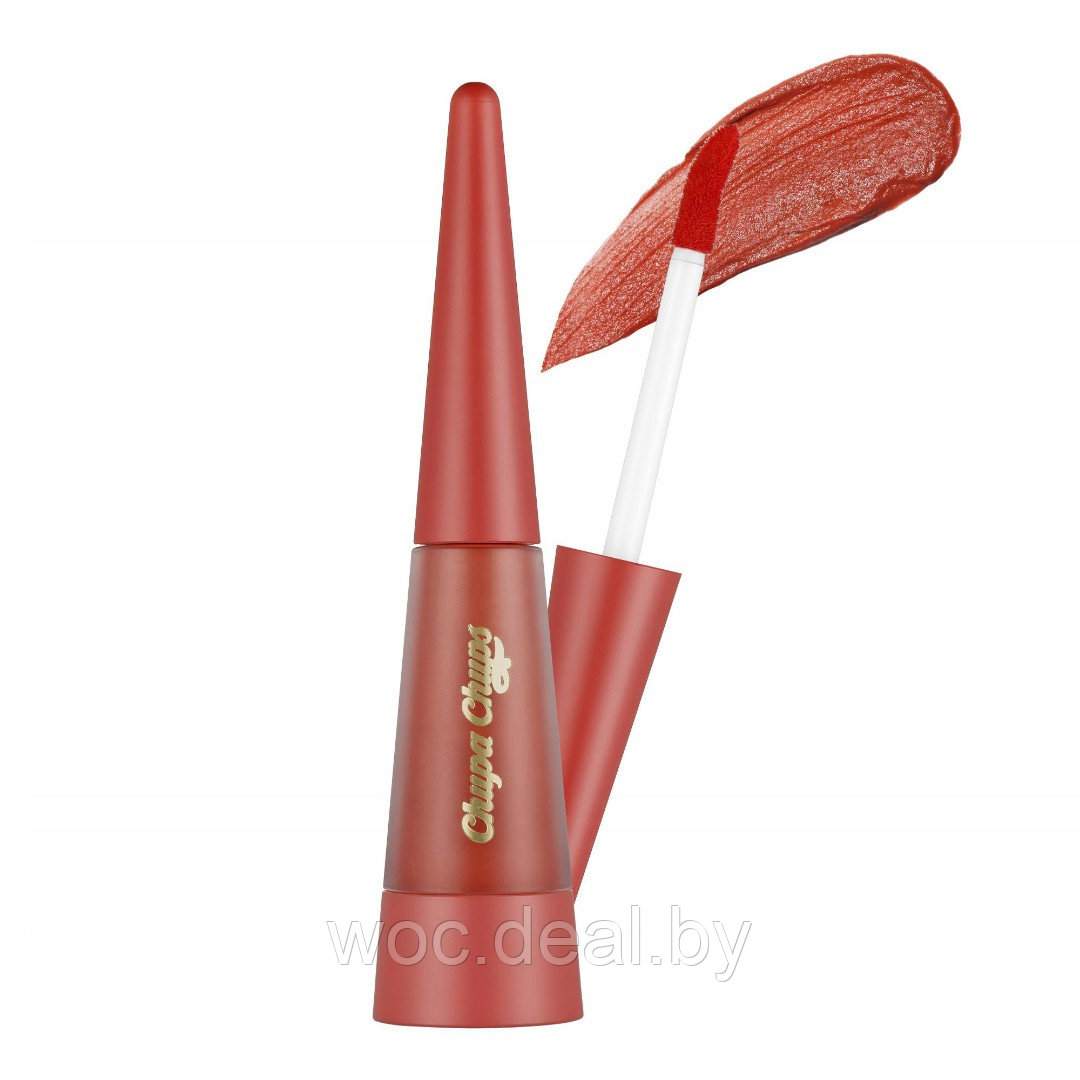 Chupa Chups Бархатистая помада-тинт Velvet Lip Tint, 5.5 г, Coral Chiffon - фото 1 - id-p212445971