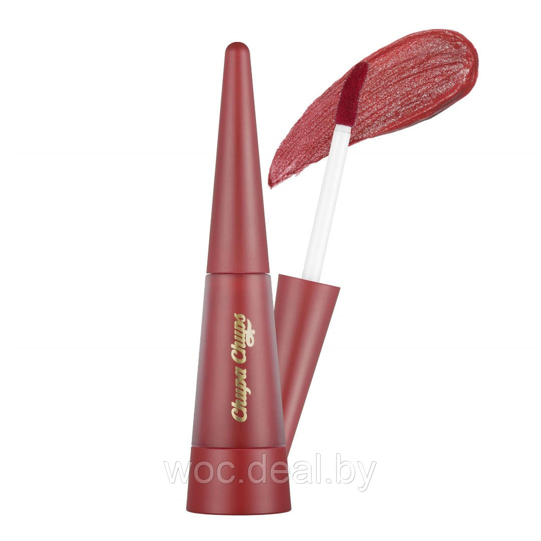 Chupa Chups Бархатистая помада-тинт Velvet Lip Tint, 5.5 г, Wannabe Rose - фото 1 - id-p212445972