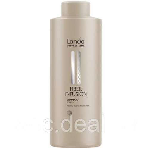 Londa Professional Шампунь для волос с Кератином Fiber Infusion, 1000 мл - фото 1 - id-p212444264