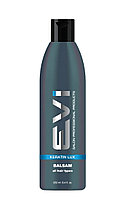 EVI Salon Professional Бальзам-ополаскиватель для непослушных волос Кератиновое выпрямление Keratin, 250 мл