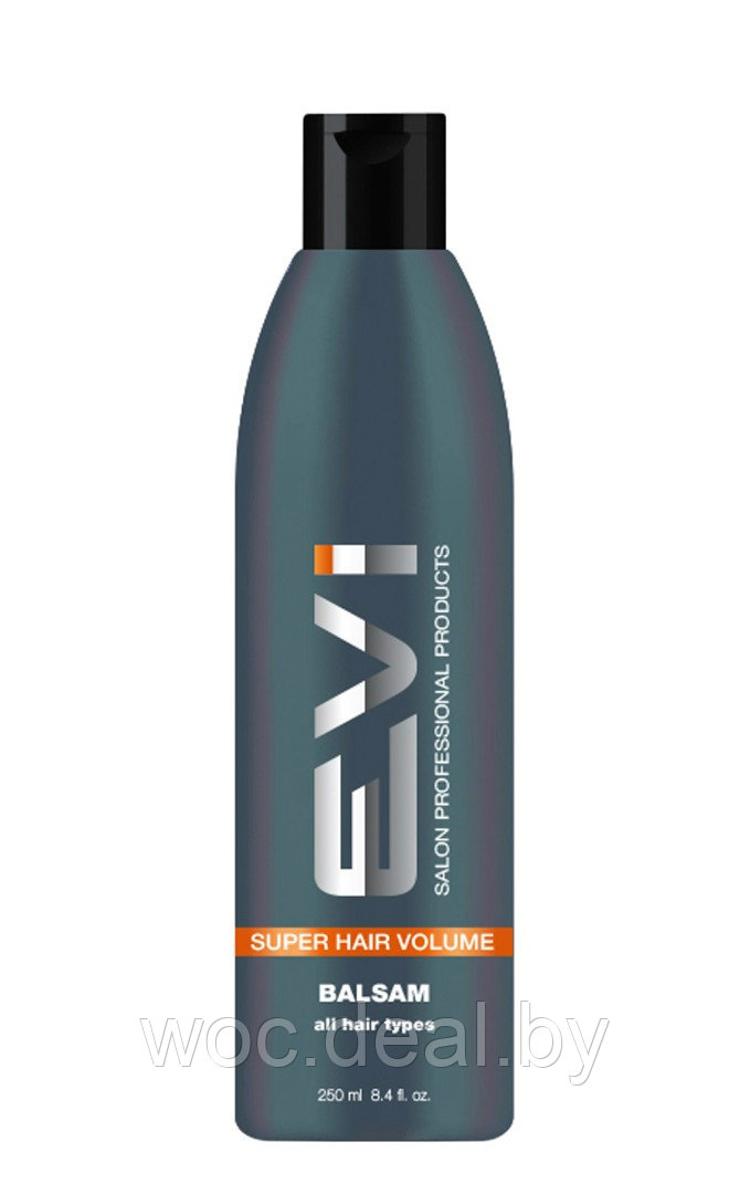 EVI Salon Professional Бальзам-ополаскиватель для тонких и ослабленных волос «Объем и сила» Super Vo, 250 мл - фото 1 - id-p212446033