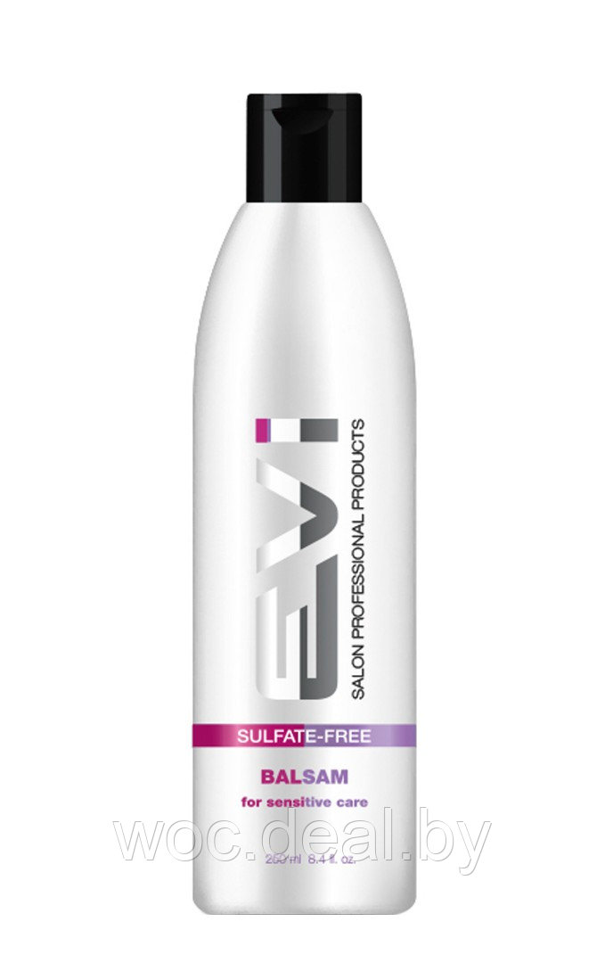 EVI Salon Professional Бальзам бессульфатный для окрашенных волос Sulfate-free, 250 мл - фото 1 - id-p212446037