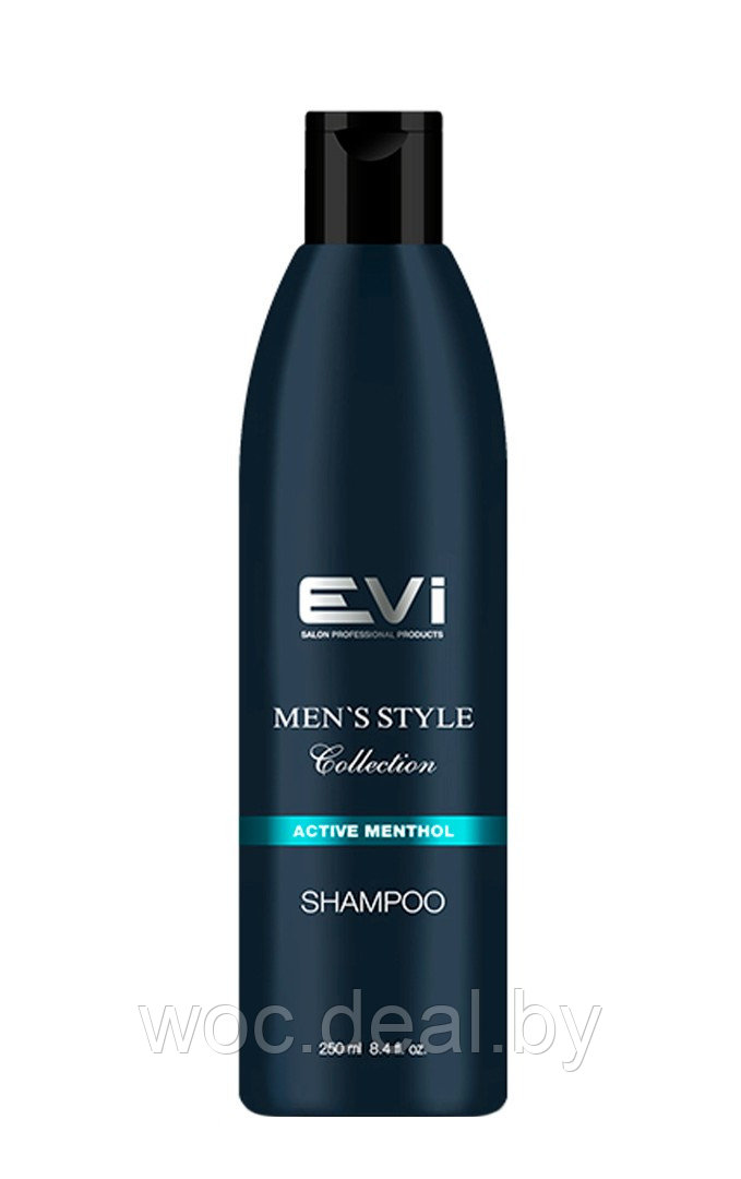 EVI Salon Professional Очищающий шампунь-пилинг Deep Cleansing Men's Style, 500 мл - фото 1 - id-p212446047