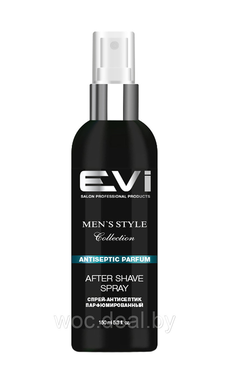 EVI Salon Professional Лосьон-антисептик для рук After Shave Spray Men's Style, 150 мл - фото 1 - id-p212446051