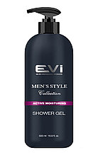 EVI Salon Professional Гель для душа мужской увлажняющий Active Moisturing Men's Collection, 500 мл