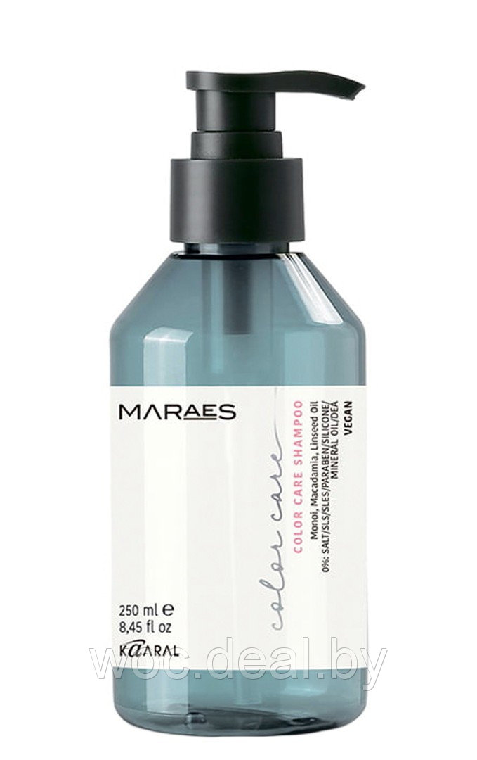 Kaaral Шампунь для окрашенных и химически обработанных волос Color Care Maraes, 250 мл - фото 1 - id-p212444333