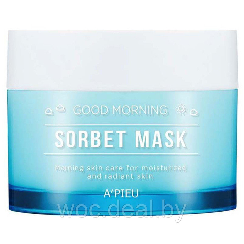 A'PIEU Утренняя маска для лица Good Morning Sorbet Mask, 105 мл - фото 1 - id-p212445156