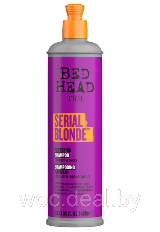 TiGi Восстанавливающий шампунь для блондинок BH Serial Blonde 400 мл - фото 1 - id-p212445246