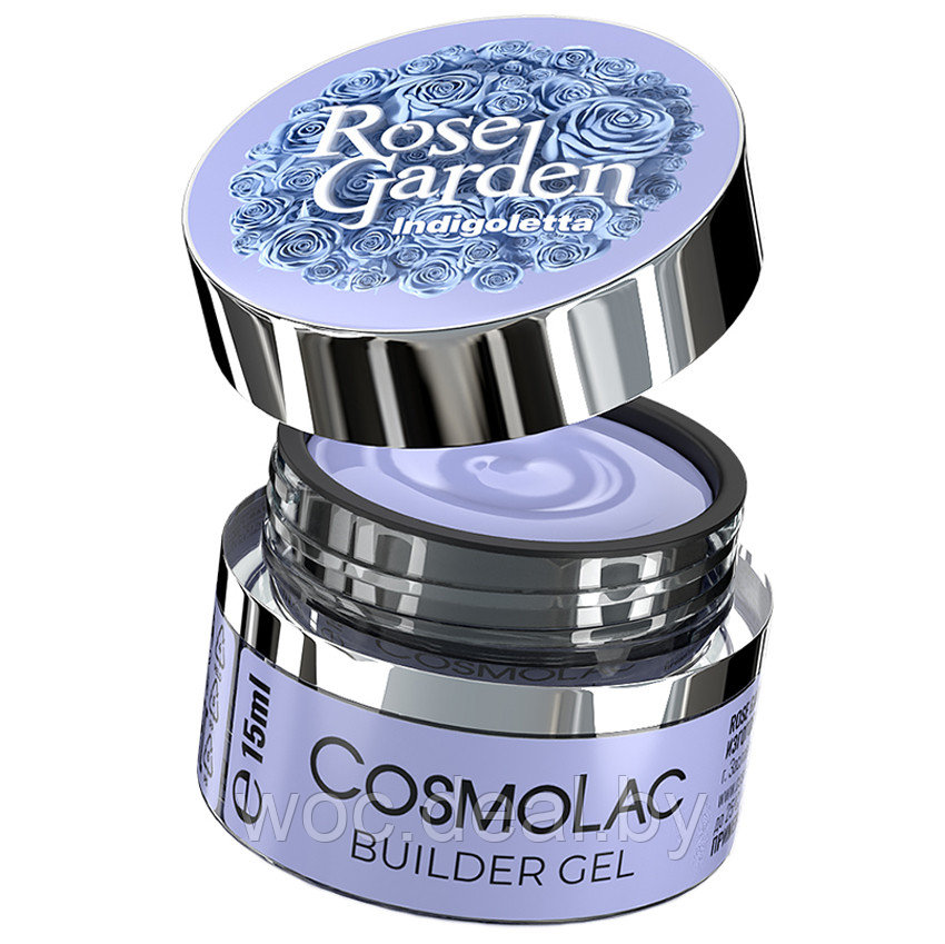 CosmoLac Камуфлирующий Led-гель для наращивания Indigoletta Rose Garden, 15 мл - фото 1 - id-p212446192