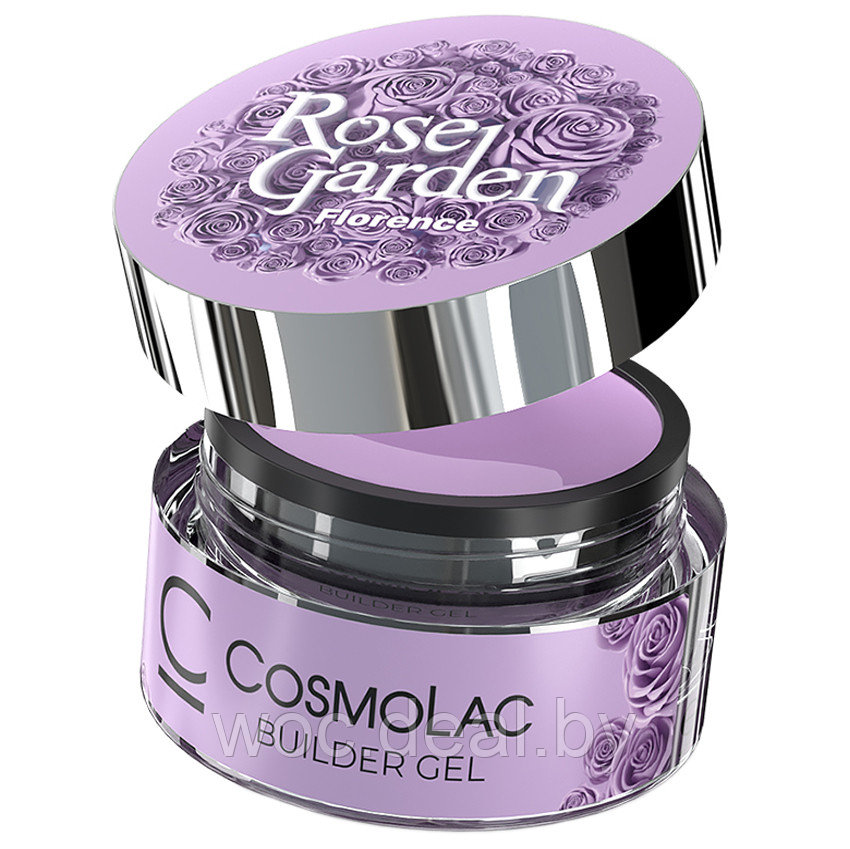 Cosmolac Камуфлирующий Led-гель для наращивания Florence Rose Garden, 50 мл - фото 1 - id-p212446195