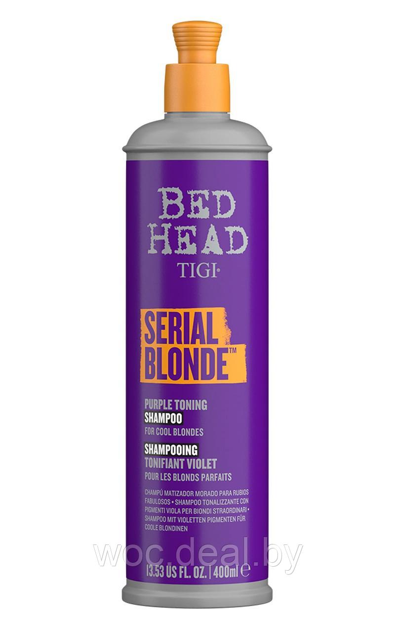 TiGi Шампунь для блондинок Purple Toning Serial Blonde Bed Head, 400 мл - фото 1 - id-p212445263