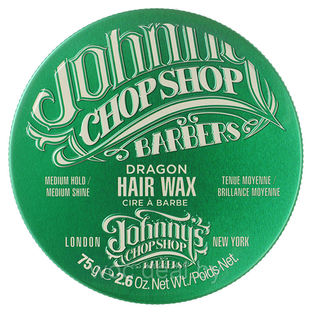 Johnny's Chop Shop Воск для волос средней фиксации Dragon Hair Wax, 75 г - фото 1 - id-p212445276