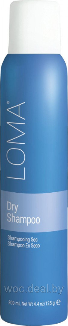 Loma Органический натуральный сухой шампунь для волос Dry Shampoo, 200мл - фото 1 - id-p212445376