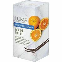 Loma Набор для волос и тела Moisturizing + Vanilla, Hair and body kit