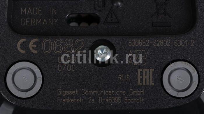 Радиотелефон Gigaset A170 SYS RUS, черный [s30852-h2802-s301] - фото 10 - id-p212053471
