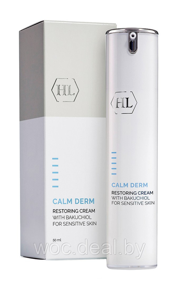 Holy Land Восстанавливающий крем для чувствительной кожи с бакучиолом Restoring Cream Calm Derm, 50 - фото 1 - id-p212446391