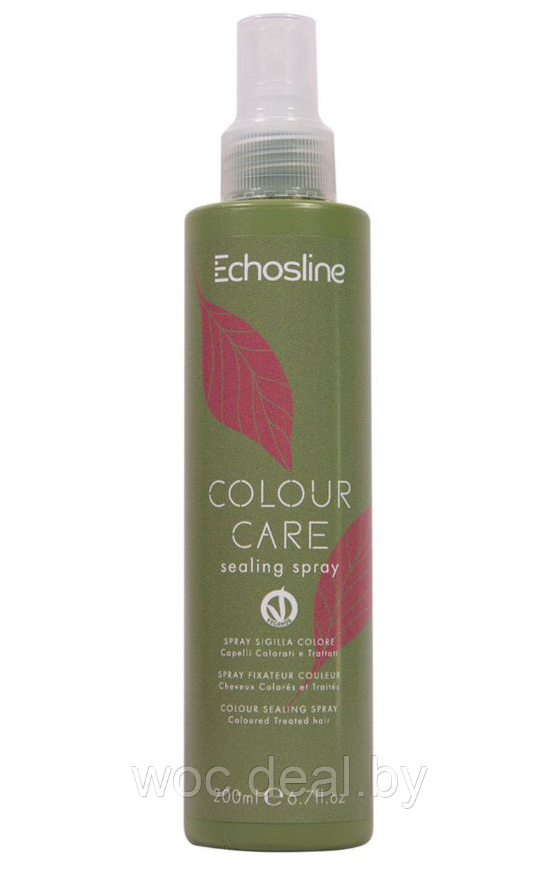EchosLine Защитный спрей для ухода за окрашенными волосами Colour Care Vegan, 200 мл - фото 1 - id-p212446417