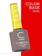 CosmoLac Цветная камуфлирующая база средней вязкости Color Rubber Base, 7.5 мл, 8