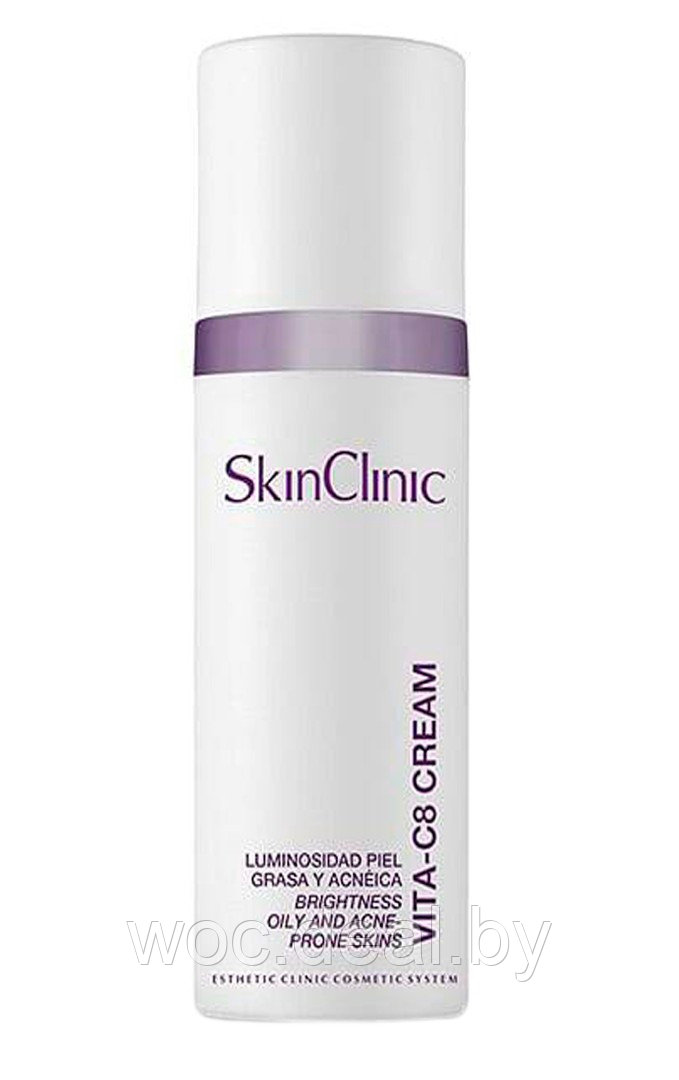 SkinClinic Крем для жирной и комбинированной кожи с витамином С 8% Vita-C8 Cream, 50 мл - фото 1 - id-p212445505
