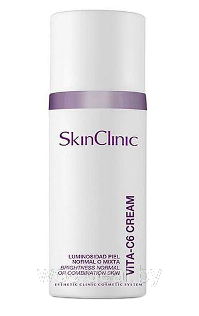 SkinClinic Крем для нормальной и сухой кожи с витамином С Vita-C6 Cream, 50 мл - фото 1 - id-p212445511