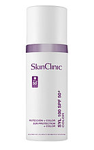 SkinClinic Крем солнцезащитный с тонирующим эффектом SYL 100 SPF50+ Color, 50 мл