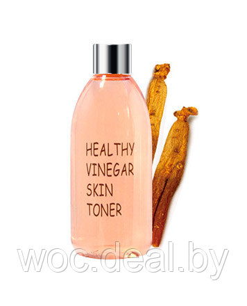 Realskin Тонер на основе экстракта красного женьшеня Healthy Vinegar Skin Toner Red ginseng, 300 мл - фото 1 - id-p212443920