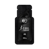 Lucas' Cosmetics Ламинирование ресниц и бровей X-CURL CC Lashes состав 1 саше 0.8 г