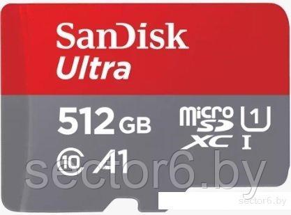 Карта памяти SanDisk Ultra SDSQUAC-512G-GN6MA microSDXC 512GB - фото 1 - id-p212510548