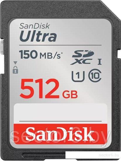 Карта памяти SanDisk Ultra SDXC SDSDUNC-512G-GN6IN 512GB