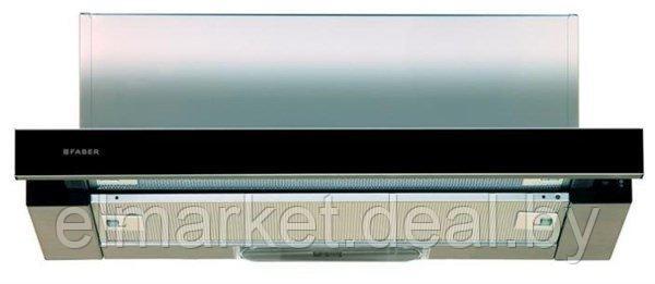 Кухонная вытяжка Faber Flox Glass BK A50 черный - фото 1 - id-p212438053