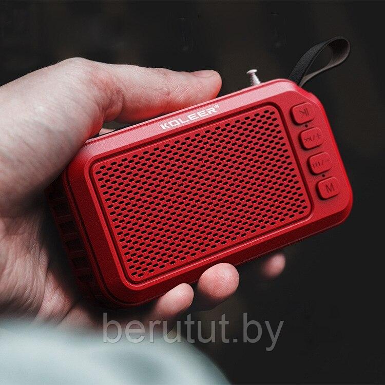 Колонка музыкальная портативная Bluetooth KOLEER S26 - фото 7 - id-p212513076