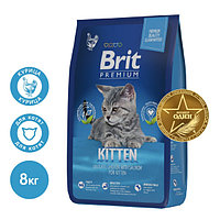 Сухой корм для котят Brit Premium Cat Kitten 8 кг (5049684)