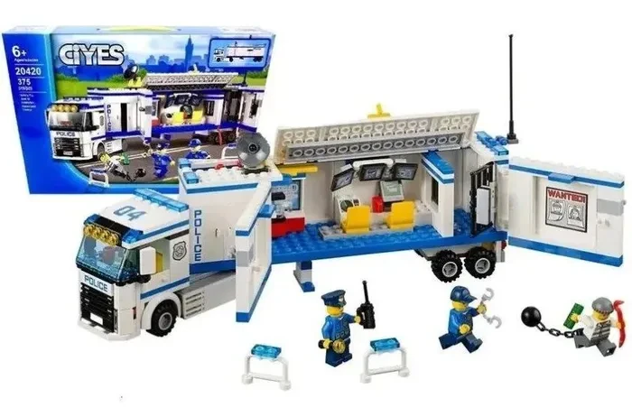 Конструктор Выездной отряд полиции Bela 10420 / 20420, аналог LEGO City (Лего Сити) 60044