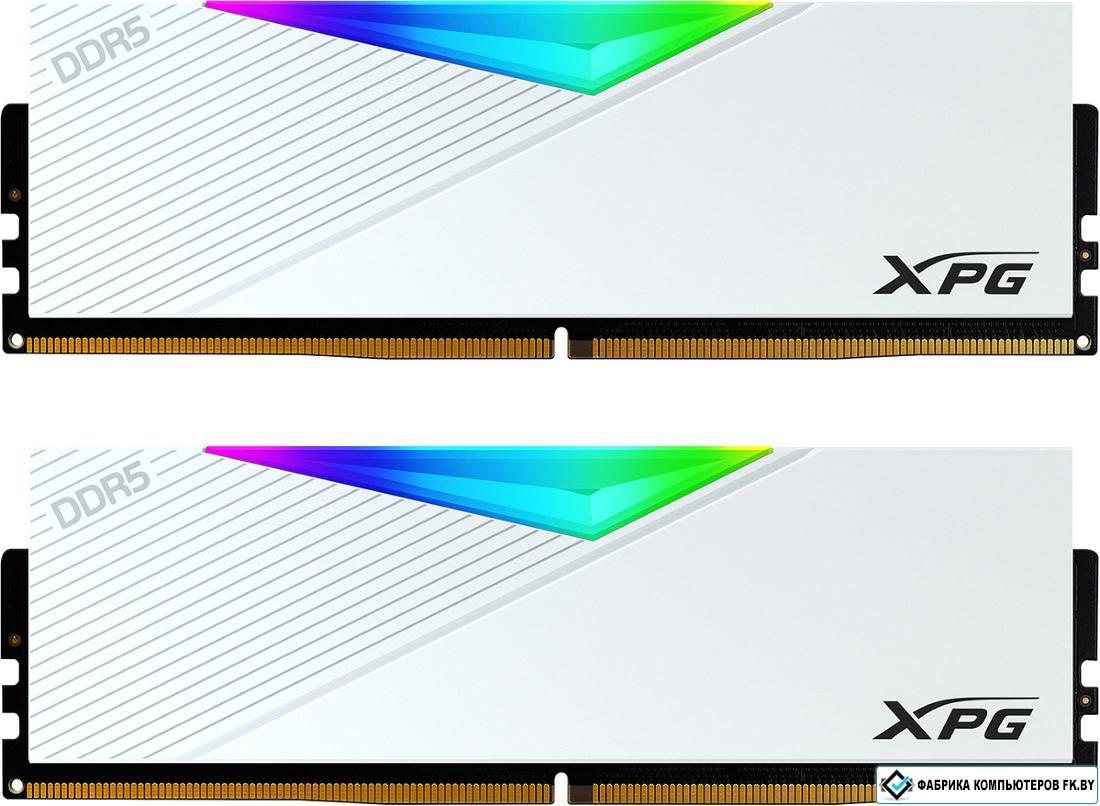 Оперативная память ADATA XPG Lancer RGB 2x32ГБ DDR5 6400МГц AX5U6400C3232G-DCLARWH - фото 1 - id-p212514178