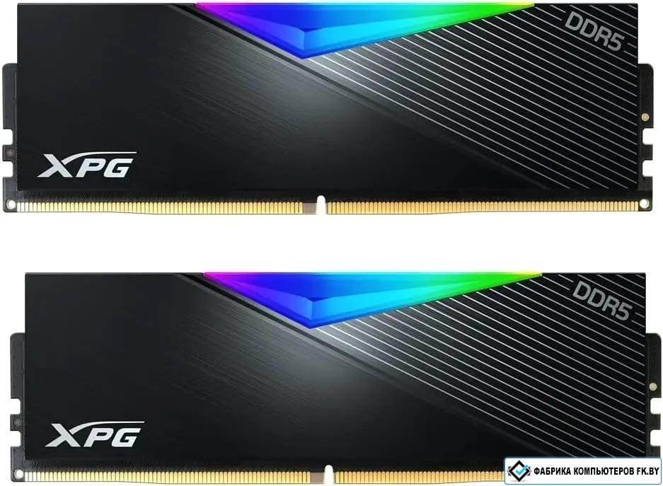 Оперативная память ADATA XPG Lancer RGB 2x16ГБ DDR5 7200МГц AX5U7200C3416G-DCLARBK - фото 1 - id-p212514184