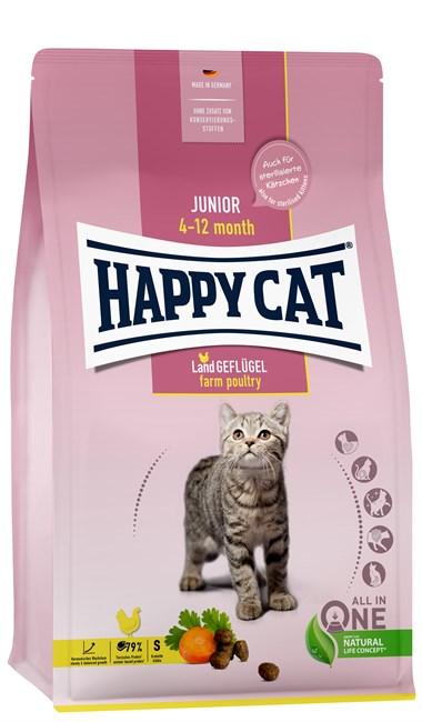 Happy Cat Junior LandGeflugel, 1,3 кг - фото 1 - id-p212515517