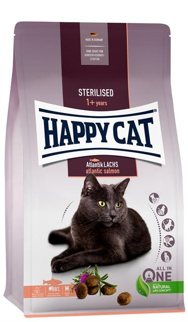Happy Cat Sterilised AtlantikLachs, 300 гр - фото 1 - id-p212515521