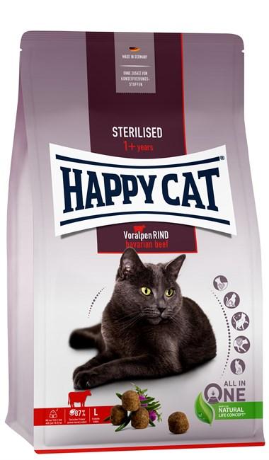 Happy Cat Sterilised VoralpenRind, 1,3 кг - фото 1 - id-p212515541