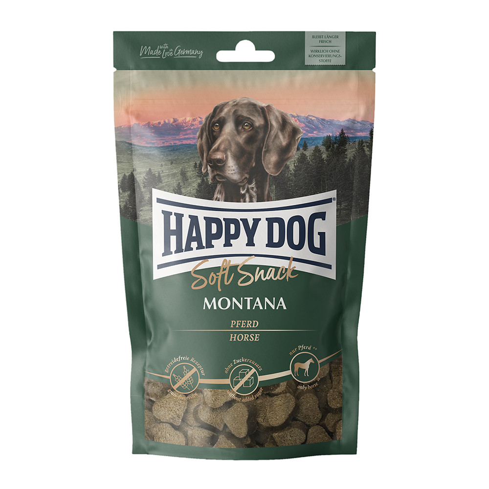 Happy Dog Soft Snack Montana (конина), 100 гр - фото 1 - id-p212515583