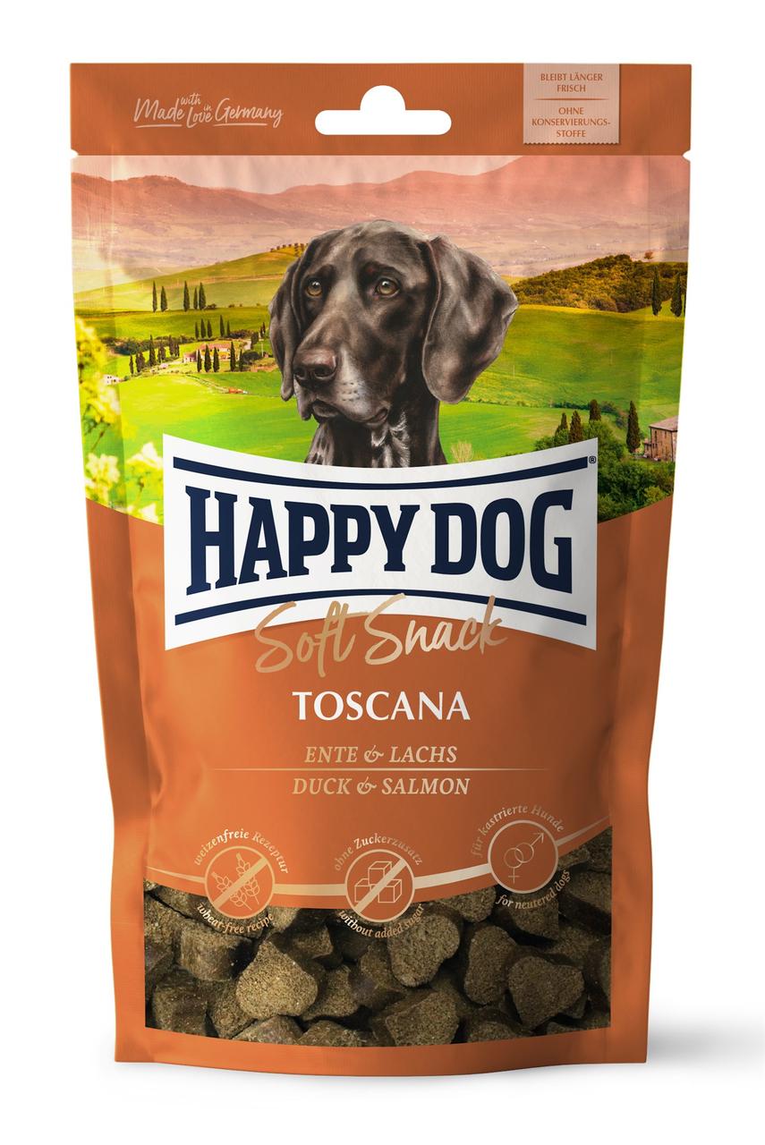 Happy Dog Soft Snack Toscana (утка, лосось), 100 гр - фото 1 - id-p212515593