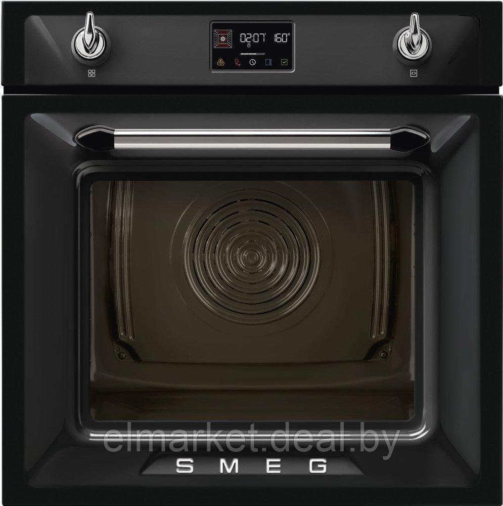 Духовой шкаф Smeg SOP6902S2PN черный - фото 1 - id-p212521188