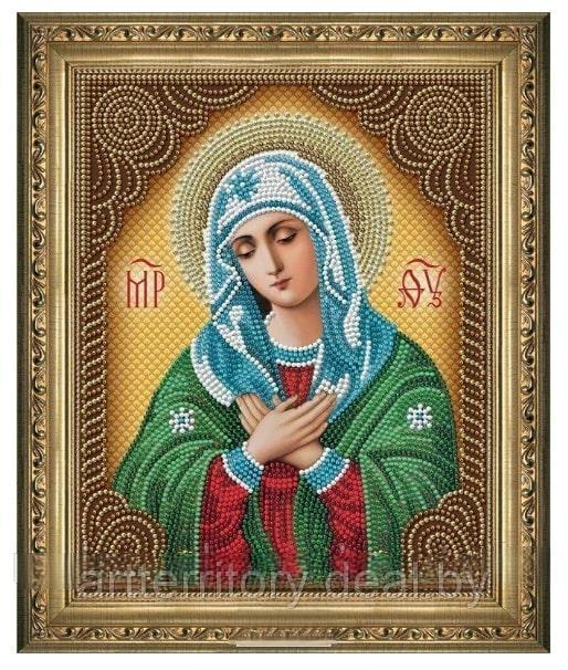 Картина по номерам стразами Икона Святая Блаженная Матрона, ZJY013, 30х40 см, "LaKarti" - фото 1 - id-p212521672